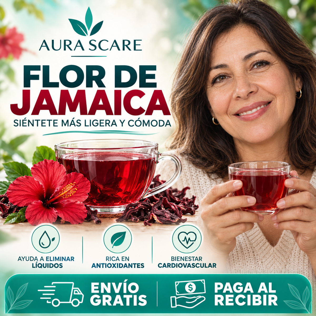 🌺Siéntete más ligera y renueva tu rutina + Envío Gratis🏡🚚